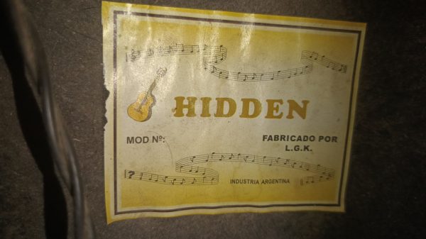 Guitarra Hidden tipo Ovation - Imagen 2